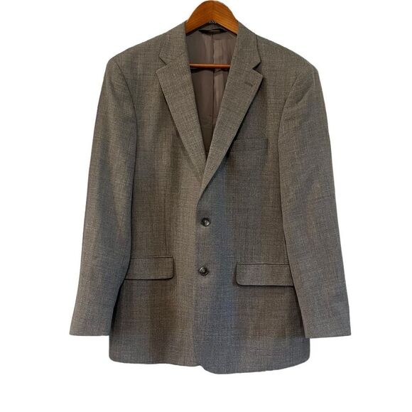 Jos. A. Bank grey 100% wool blazer. Size 42R - Picture 1 of 11